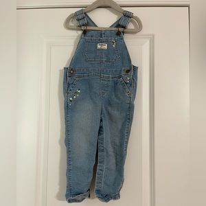 Oshkosh Jean overalls. Size 24 months.